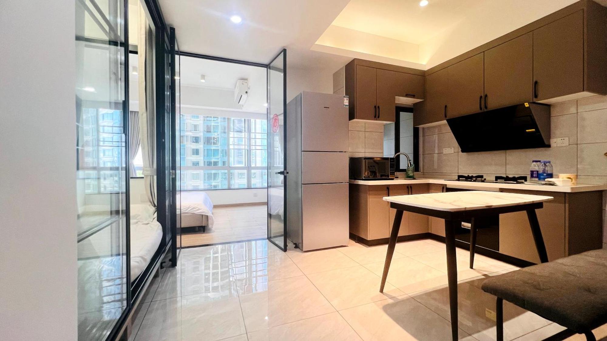 Shenzhen Duowei Luxury Apartment Chegongmiao Branch Eksteriør billede