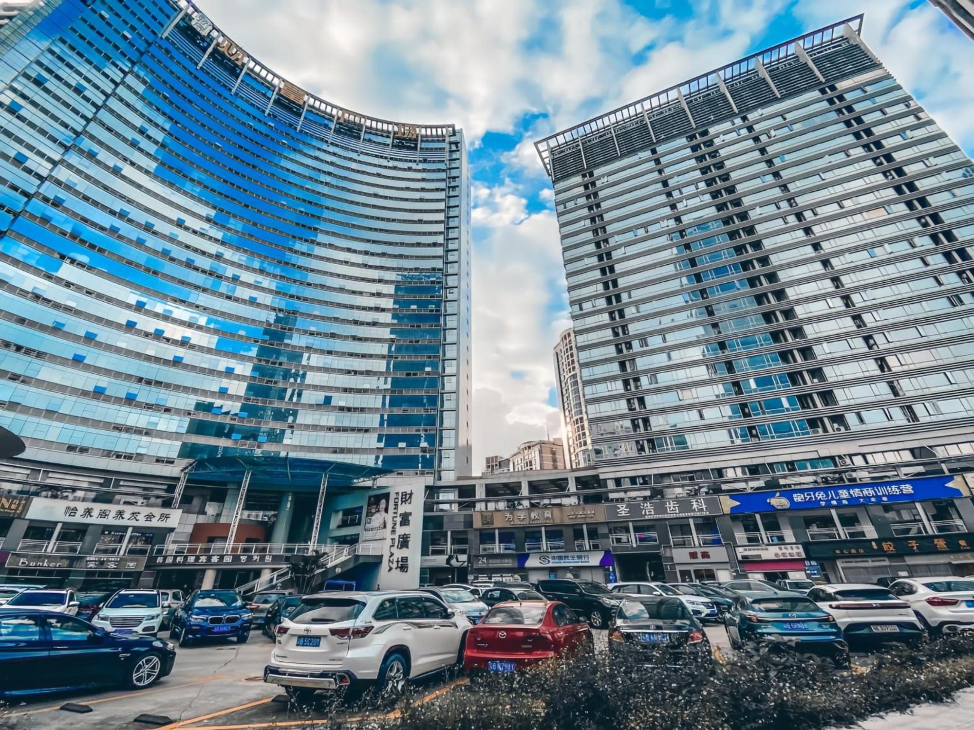 Shenzhen Duowei Luxury Apartment Chegongmiao Branch Eksteriør billede